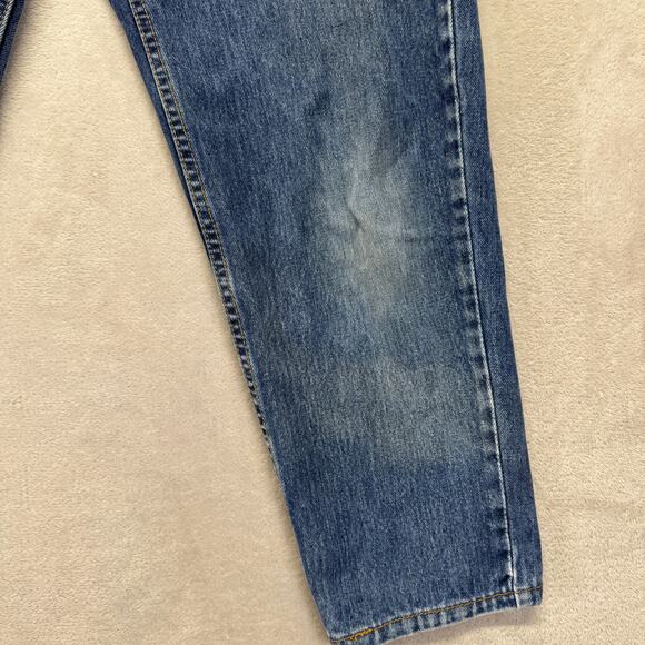 VTG Levi's 512 Women's 12R Short Slim Fit Tapered Leg High Rise Denim 90s USA - Picture 3 of 14
